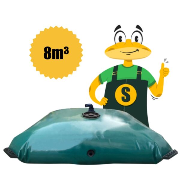 Citerne souple 8m3 eau de pluie